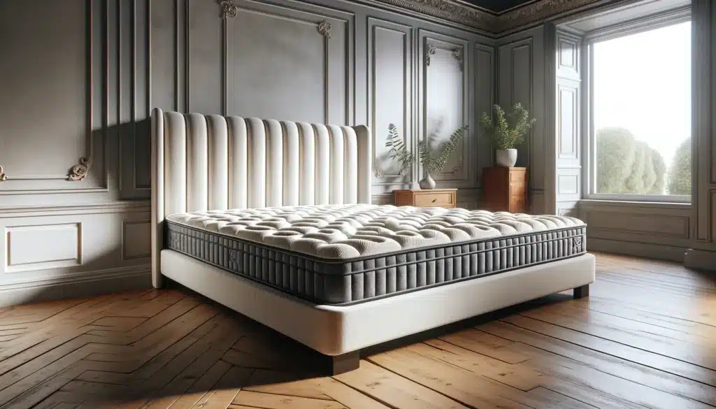 Sommier tapissier Et matelas à ressorts 